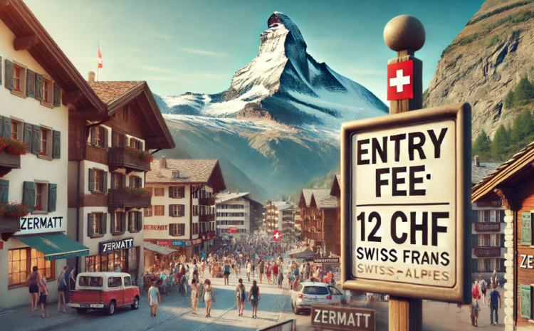 Zermatt führt eine Eintrittsgebühr von 12 Franken für Tagesgäste ein, um den Massentourismus zu kontrollieren und die Lebensqualität der Einheimischen zu schützen.